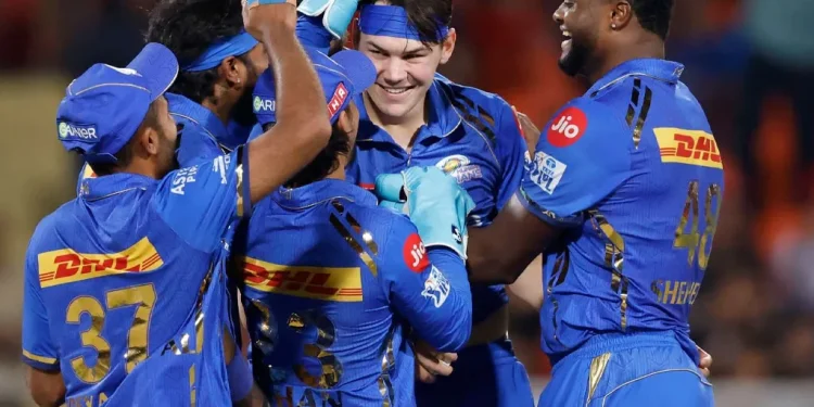 आईपीएलमा मुम्बईको तेस्रो जित, पञ्जाब ९ रनले पराजित