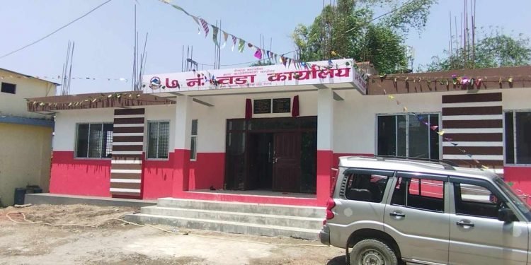 ६८ लाखको लागतमा प्रशासनिक भवन निर्माण