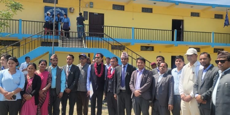भारतको सहयोगमा खोटाङमा विद्यालय भवन निर्माण