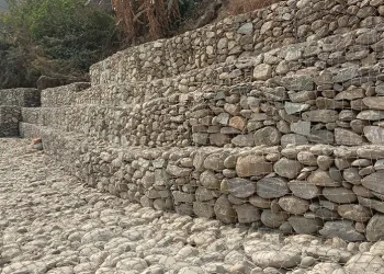 सिँचाइका लागि कोठीखोलामा तटबन्ध निर्माण