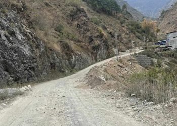 रिडी-तम्घास सडक आजदेखि एक महिनासम्म बन्द