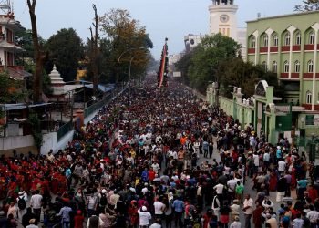 सेतो मत्स्येन्द्रनाथ रथयात्रा आजदेखि