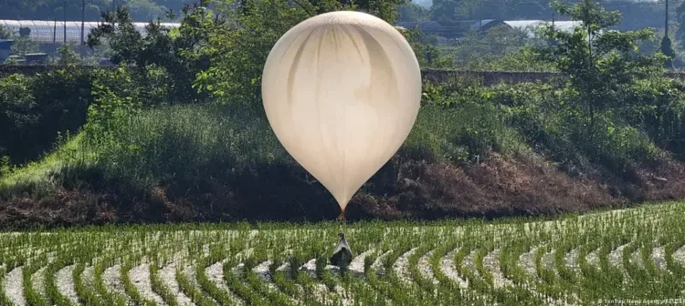उत्तर कोरियाले दिसा पिसाब भरिएका बेलुन आफ्नो देशमा झारेको दक्षिण कोरियाको आरोप