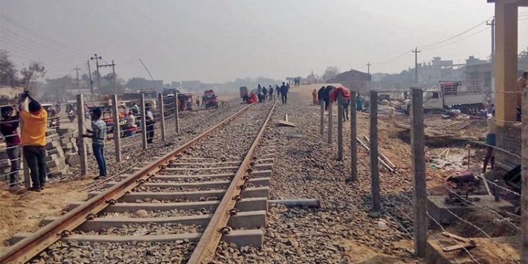 सर्लाहीमा पूर्व–पश्चिम रेलमार्ग निर्माणको काम ९० प्रतिशत सकियो