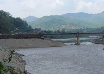 कालीगण्डकी नदीमा युनिक मोटरेवल पुल निर्माण