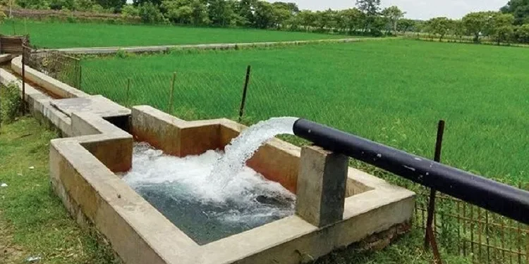 धाइरिङमा सिँचाइ आयोजना सम्पन्न
