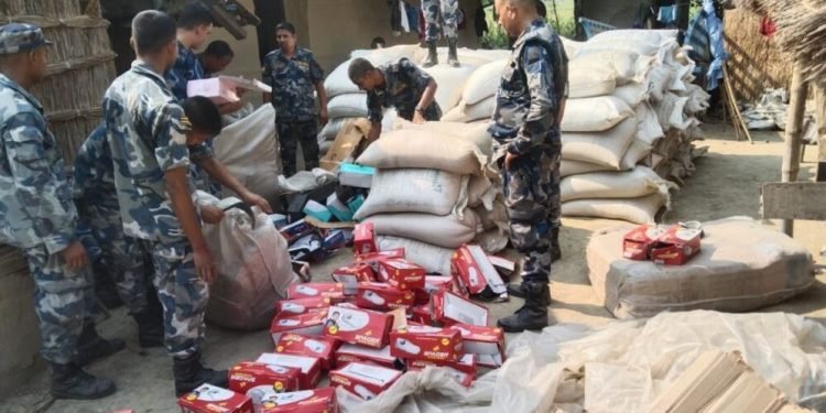 कञ्चनपुरबाट तीन सय ६१ बोरा अवैध गहुँ बरामद