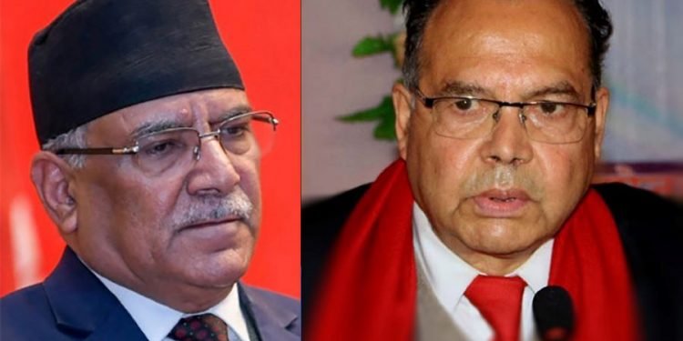 प्रधानमन्त्री दाहाल र एकीकृत समाजवादीका नेता खनालबीच भेटवार्ता