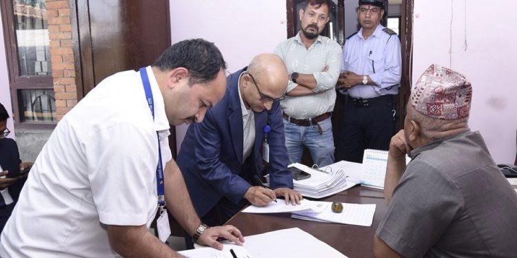 न्यूरोडको आरबी कम्प्लेक्स र पिपुल्स प्लाजालाई कर भुक्तानी र कर विवरण बुझाउन महानगरको पत्र