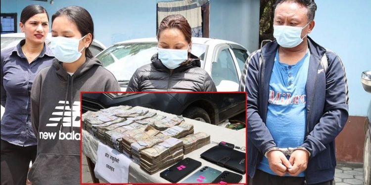 अवैध बाटोबाट अमेरिका पठाइदिने भन्दै ५ करोड ५० लाख ठगी गर्ने गिरोह पक्राउ