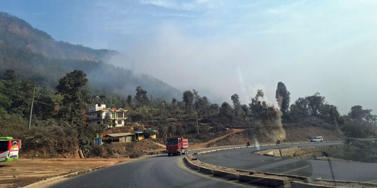 मुग्लिन–पोखरा सडक विस्तार : तेह्रवटा पुल सम्पन्न, एघार निर्माणाधीन