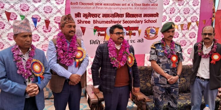 भारतद्वारा सुदूरपश्चिमको बैतडीमा उच्च प्रभाव सामुदायिक विकास परियोजनाको शिलान्यास