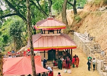 भूकम्पले क्षति पुर्‍याएको अर्लाङ्दी मन्दिर जीर्णोद्धार
