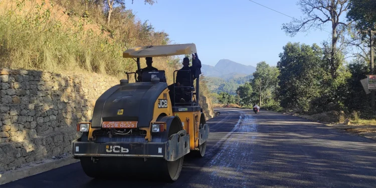 उदीपुर-रिठ्ठेबगर-नौथर सेरा सडक निर्माण सुरु