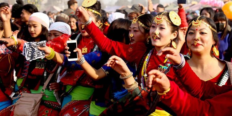 भूमेस्थानमा पूजा, आराधना गरी मनाइँदै उँभौली पर्व