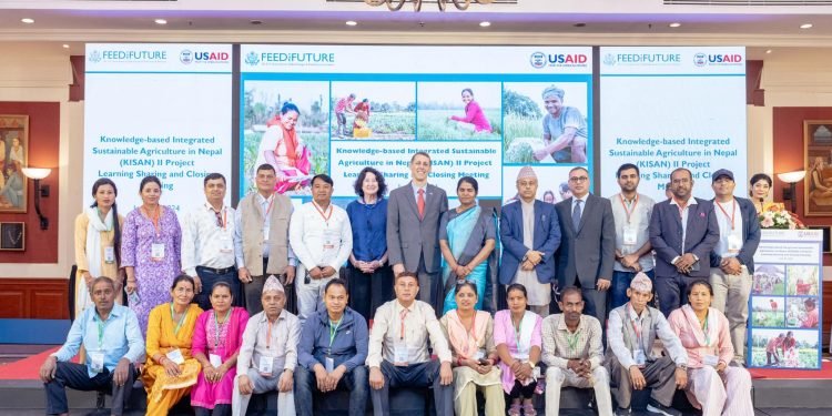 संयुक्त राज्य अमेरिकाको सहयोगमा २ लाख ७० हजार बढी किसान लाभान्वित