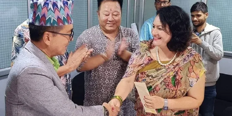 महिला सङ्घकी अध्यक्ष रावलले राजीनामा दिएपछि राप्रपाभित्र खैलाबैला