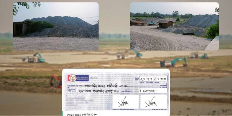 गढीमाई नगर प्रमुखको बदमासी, नदीजन्य पदार्थको राजश्व आफ्नै खल्तीमा