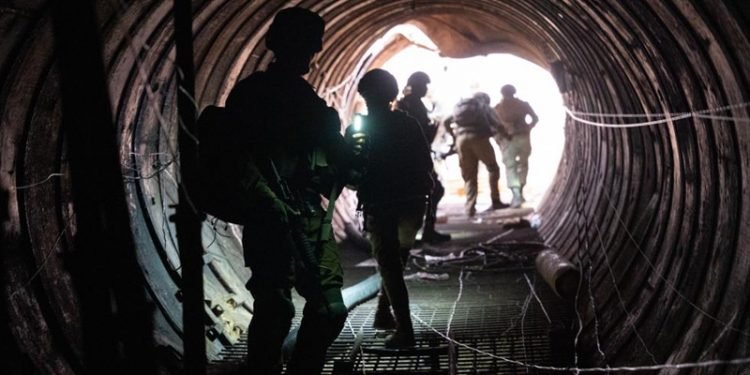 इजरायली सेनाद्वारा राफाहमा २ किलोमिटर लामो सुरुङ ध्वस्त