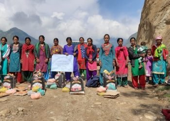 कुपोषित बालबालिकालाई ५ केजी मासु वितरण