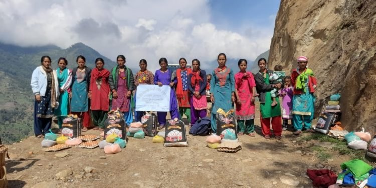 कुपोषित बालबालिकालाई ५ केजी मासु वितरण