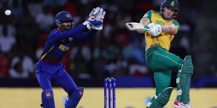 दक्षिण अफ्रिकाले नेपाललाई दियो ११६ रनको लक्ष्य