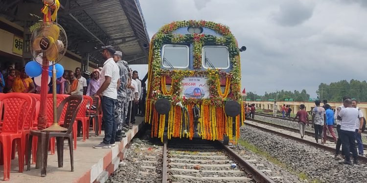 जनकपुरधाम-अयोध्या रेल सेवा सञ्चालनको तयारी अन्तिम चरणमा