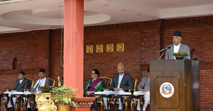 जलवायु परिवर्तनका असर न्यूनीकरणमा योगदान गर्न विश्व समुदायलाई राष्ट्रपतिको अपिल