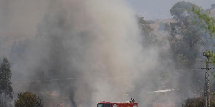 इजरायली सेनामाथि रकेट आक्रमण