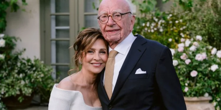 मिडिया टाइकुन मर्डोकले ९३ वर्षमा गरे पाँचौं विवाह