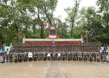 नयाँ भर्ना भएका सेनाको आधार तालिम सम्पन्न