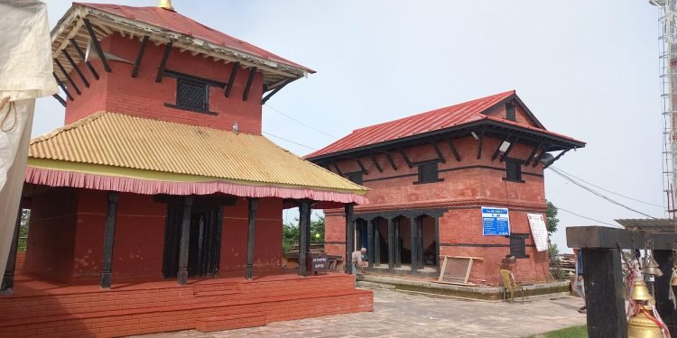 अर्घा दरबार पुनःनिर्माण थालियो