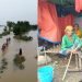 बाढीबाट विस्थापित ७० परिवार घर फर्किए