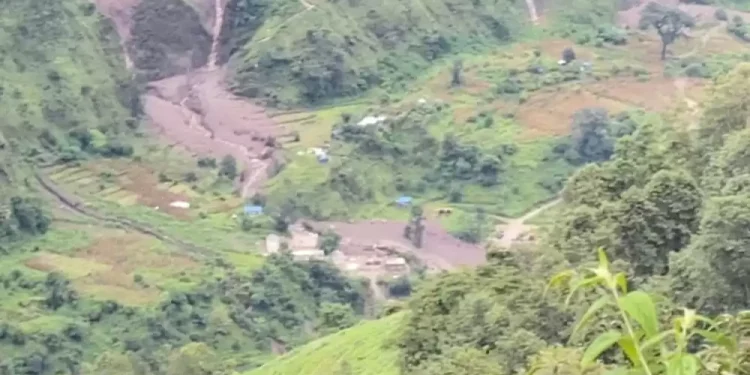गोरखाको धार्चेमा पहिरोमा बेपत्ता पाँच जनाको अवस्था अझै अज्ञात