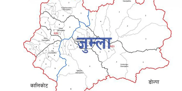जुम्ला पूर्ण खोप सुनिश्चितता तथा दिगोपना जिल्ला घोषणा