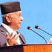 प्रधानमन्त्री ओलीले आज विश्वासको मत लिँदै