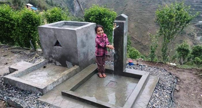 बागलुङमा दुई वर्षमा एक हजार आठ सय १५ धारा जडान