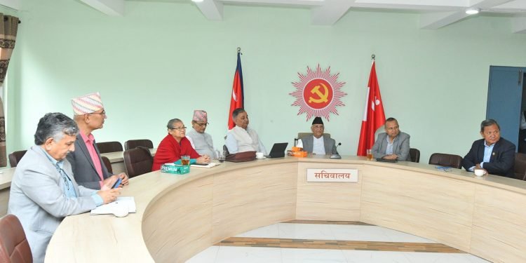 आजसम्म राजीनामा दिन प्रचण्डलाई एमालेको आग्रह