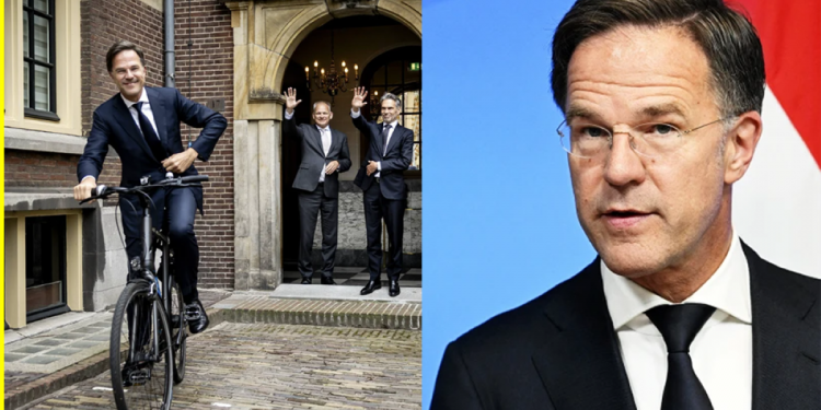 साइकल चढेर बिदा भए नेदरल्याण्ड्सका निवर्तमान प्रधानमन्त्री