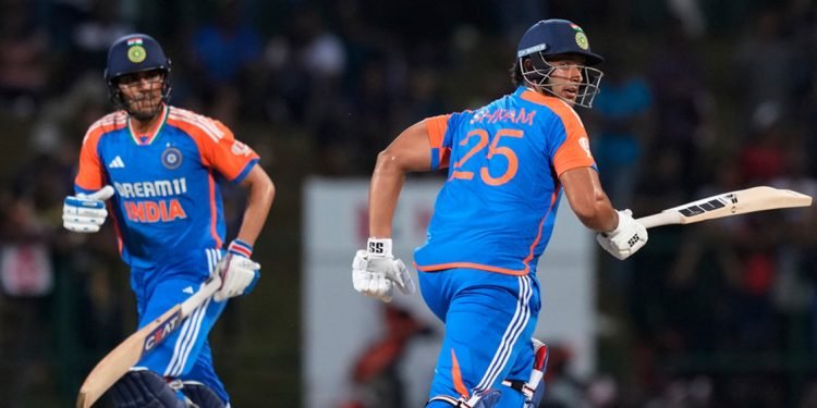 श्रीलङ्काविरुद्धको टी–२० सिरिजमा भारतको ‘क्लिन स्विप’