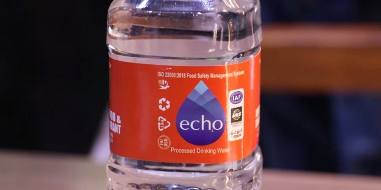 इको ब्राण्डको मिनिरल वाटरमा किटाणु भेटियो