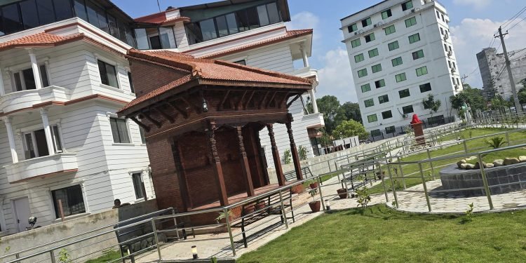 काठमाडौंको वसन्तनगरमा बन्यो मंगलादेवी ज्येष्ठ नागरिक पार्क