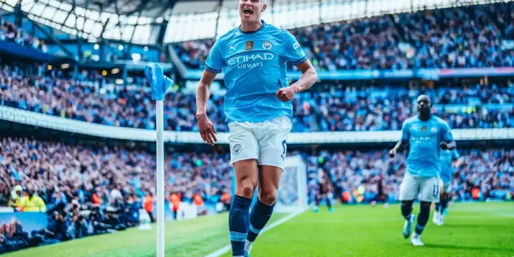 हालाण्डको ह्याट्रिकमा म्यानचेस्टर सिटीको शानदार जित
