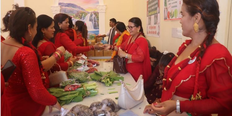 महिला उद्यमीबाट उत्पादित सामग्रीको बिक्री तथा प्रदर्शनी