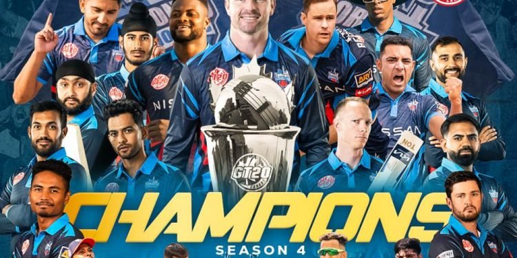 कप्तान रोहितको टिम टोरोन्टोले उचाल्यो ग्लोबल टी-२० लिगको उपाधि