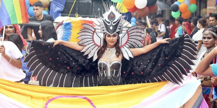 काठमाडौंमा यौनिक तथा लैङ्गिक अल्पसंख्यकको गाईजात्रा परेड