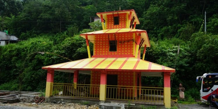 पोखरेबगरको ऐतिहासिक राममन्दिर पुनःनिर्माण