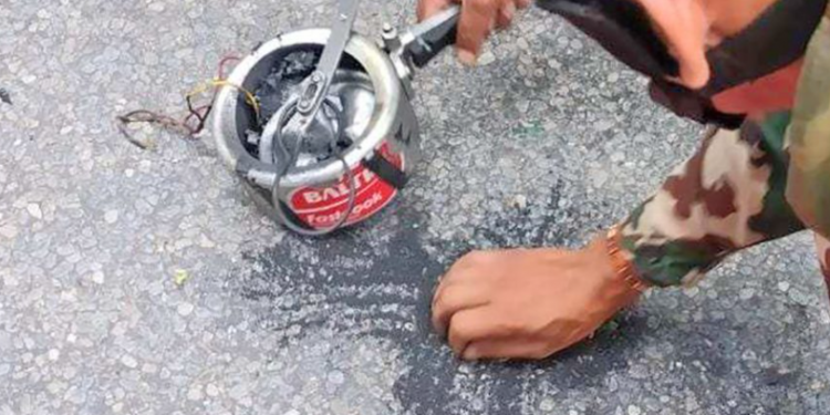 बलम्बुमा भेटिएको शंकास्पद वस्तु डिस्पोज