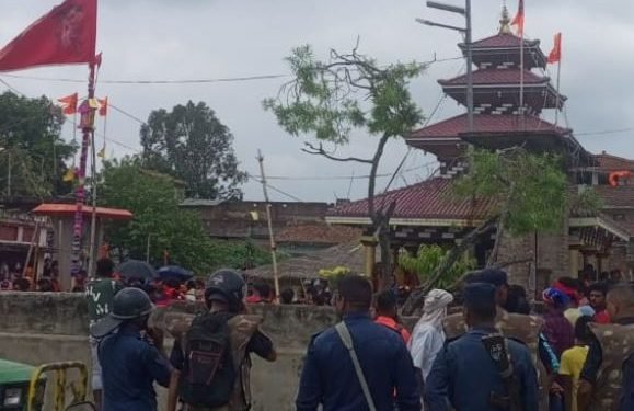 रौतहटको झन्डी सुरक्षार्थ, सिडियोसहित ५०० सय प्रहरी परिचालन