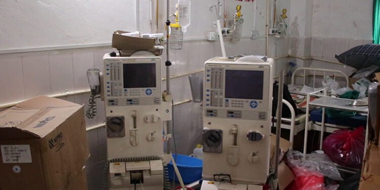 राप्ती अस्पतालमा बिग्रियो ६ वटा डाइलासिस मेसिन, बिरामीलाई सास्ती